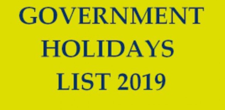 maharashtra government holiday declared from year 2019 with 21 holiday