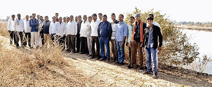 Residents of five villagers are opposing to take the water of Mordongari reservoir