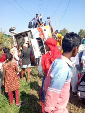 Three dozen injured in bus accident, eight serious in incident