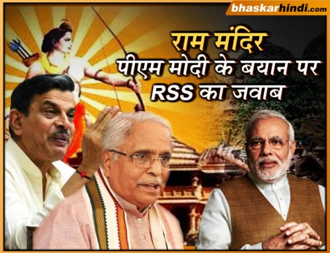 जनता की अपेक्षा है कि मोदी सरकार राम मंदिर का वादा पूरा करे : RSS