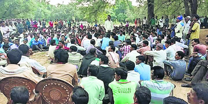 Water, forest and land conflict in protest of government policy