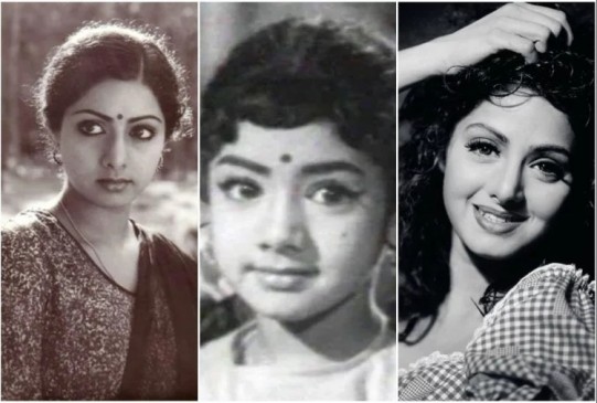 बॉलीवुड अभिनेत्री श्रीदेवी का बचपन से आखिर तक का सफर बॉलीवुड अभिनेत्री श्रीदेवी का बचपन से आखिर तक का सफर