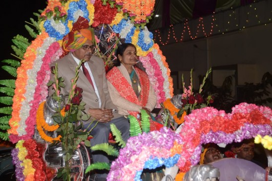 Different fairwell celebration of district judge dhiman narayan shukla