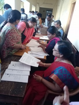 Exam confidential material locked in police station