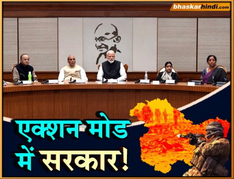 55 मिनट चली सुरक्षा मामलों की कैबिनेट कमेटी की बैठक, दिल्ली भी अलर्ट पर