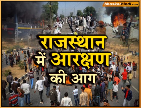 गुर्जर आंदोलन :पुलिस-प्रदर्शनकारियों के बीच हिंसक झड़प, धारा 144 लागू, कई ट्रेनें रद्द