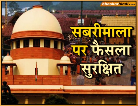 सबरीमाला : सुप्रीम कोर्ट ने सुरक्षित रखा फैसला, मंदिर प्रशासन ने कहा- हर उम्र की महिलाओं को प्रवेश देंगे सबरीमाला : सुप्रीम कोर्ट ने सुरक्षित रखा फैसला, मंदिर प्रशासन ने कहा- हर उम्र की महिलाओं को प्रवेश देंगे