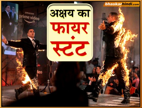अक्षय ने वेब सीरीज के लिए किया ऐसा खतरनाक स्टंट, ट्विंकल ने कहा घर आओ बताती हूं