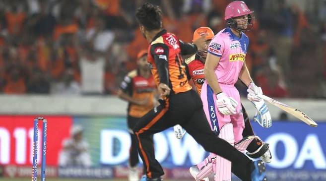 IPL -12: रोमांचक मैच में हैदराबाद ने राजस्थान को 5 विकेट से हराया