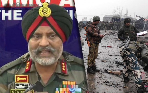 पुलवामा हमले के बाद इंडियन आर्मी ने मार गिराए 41 आतंकी, 25 जैश के : केजेएस ढिल्लन