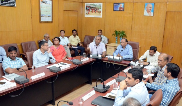 PED Vinod Kumar Railway took meeting with the railway officials