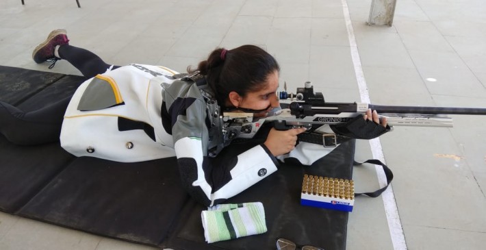 शहडोल की बेटी बांधवी ने शूटिंग स्पर्धा में साधा गोल्ड पर निशाना - राष्ट्रीय स्पर्धा के लिए चयन 