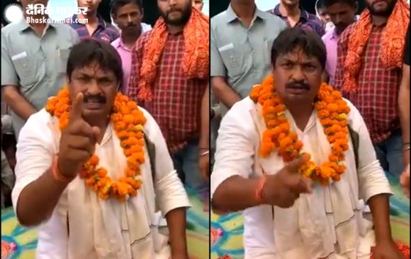 बसपा प्रत्याशी गुड्डू पंडित के बिगड़े बोल, राज बब्बर को दी जूते मारने की धमकी