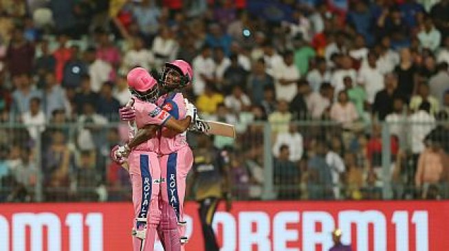 IPL 12 : रोमांचक मैच में राजस्थान ने कोलकाता को 3 विकेट से हराया