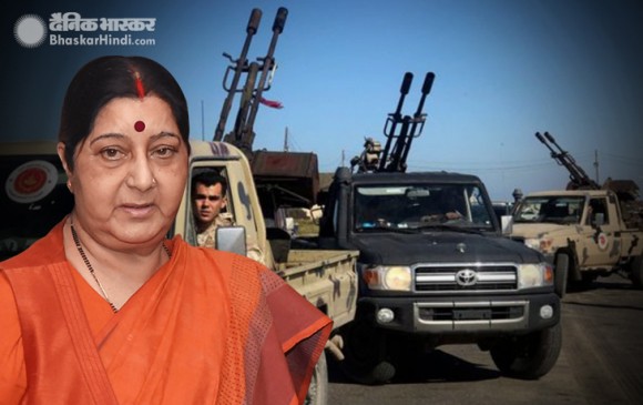 लीबिया में स्थिति बिगड़ी, सुषमा ने भारतीयों से त्रिपोली जल्द से जल्द छोड़ने की अपील की