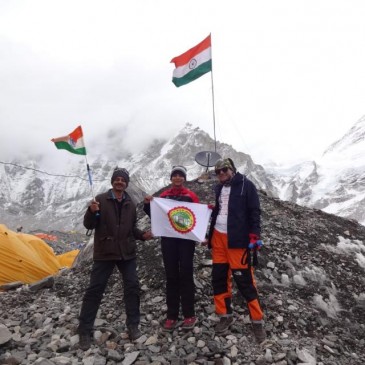 गांव की बेटी भावना ने  फतह किया 8848 मीटर ऊंची चोटी माउंट एवरेस्ट