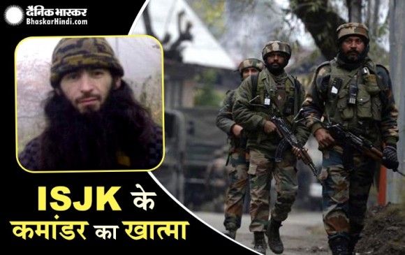 शोपियां में मुठभेड़, मारा गया ISJK कमांडर इशफाक सोफी