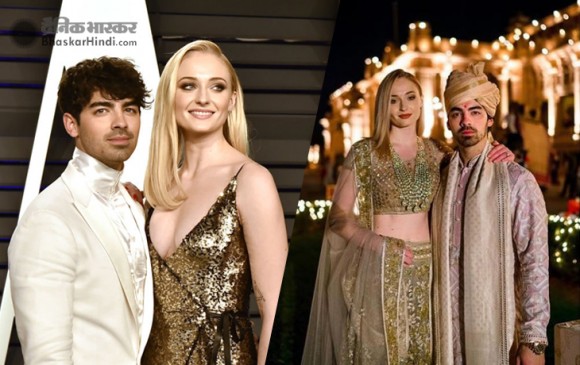 जो और सोफी टर्नर की ये फोटो हो रही वायरल, भारतीय परिधान में लग रहे खूबसूरत