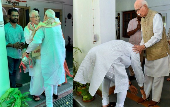 दिल्ली: आडवाणी और जोशी से मिले मोदी-शाह, घर पहुंच कर लिया आशीर्वाद दिल्ली: आडवाणी और जोशी से मिले मोदी-शाह, घर पहुंच कर लिया आशीर्वाद