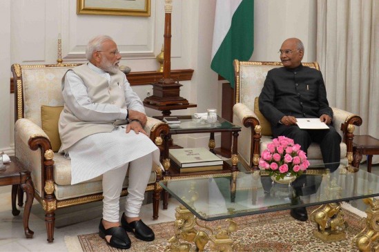 NDA के नेताओं ने औपचारिक तौर पर मोदी को चुना संसदीय दल का नेता