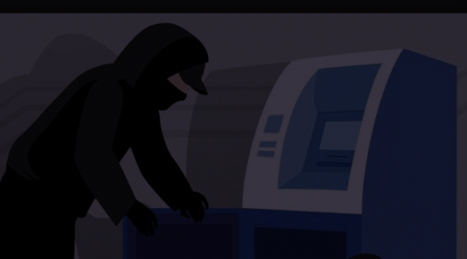 Accused broken atm with dynamite and ran with rs 6.80 lakh rupees Accused broken atm with dynamite and ran with rs 6.80 lakh rupees