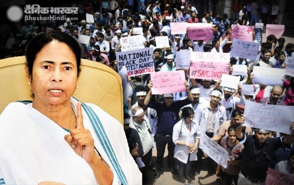 डॉक्टर हड़ताल : दिल्ली AIIMS के डॉक्टरों ने ममता को दिया 48 घंटे का अल्टीमेटम