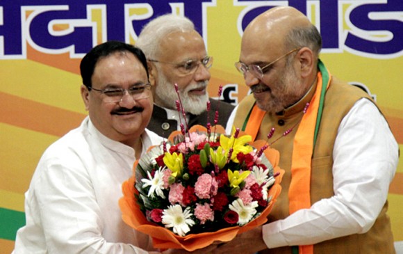 जेपी नड्डा बने BJP के कार्यकारी अध्यक्ष, पार्लियामेंट्री बोर्ड की बैठक में फैसला