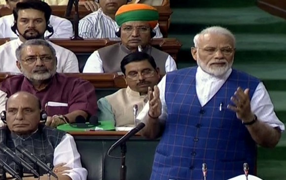 लोकसभा में बोले PM मोदी, जो जमानत पर हैं वो एंजॉय करें, प्रतिशोध में नहीं रखते विश्वास