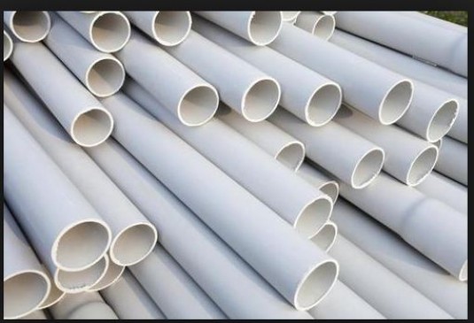 Unused plastic pipes now contractors are given for the recycling