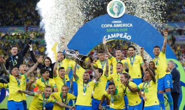 Copa America 2019:  ब्राजील ने 9वीं बार टूर्नामेंट का खिताब जीता, फाइनल में पेरू को 3-1 से हराया