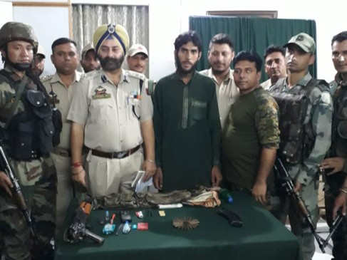 जम्मू-कश्मीर: डोडा में लश्कर का आतंकी गिरफ्तार, 5 लाख का था इनाम