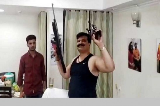 तमंचे पर डिस्को करने वाले भाजपा विधायक प्रणव सिंह चैंपियन निलंबित