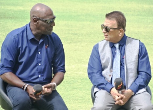 Richards-Gavaskar will be commenting on the West Indies round
