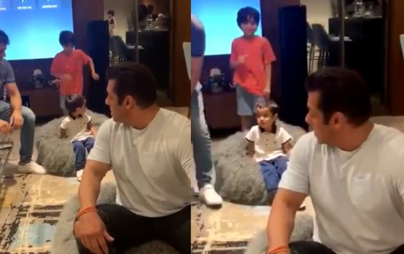 वायरल हो रहा सलमान का ये बीन बैग मोमेंट, आहिल और योहान के साथ कर रहे मस्ती वायरल हो रहा सलमान का ये बीन बैग मोमेंट, आहिल और योहान के साथ कर रहे मस्ती