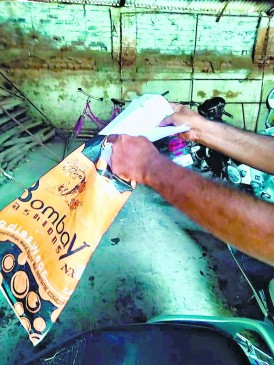 Short hand  exam students solve paper their home