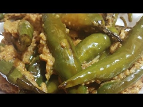 वीडियो रेसिपी: दही वाली हरी मिर्च, स्पाइसी रेसिपी