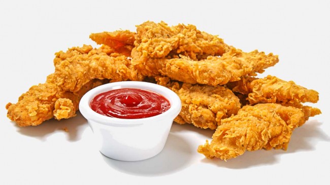 वीडियो रेसिपी: क्रिस्पी चिकन स्ट्रिप्स रेसिपी