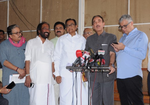 Central government cut Indias forehead: Azad