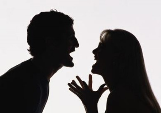 Husband throw hot water to wife, daughter burned