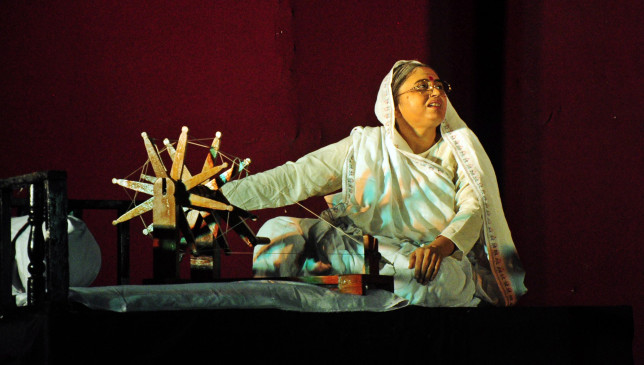Stage drama : Kasturba Gandhis life filled with struggles