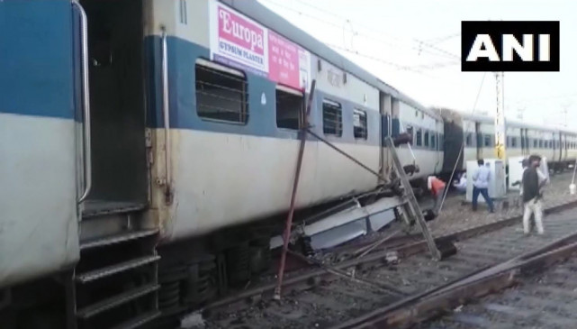 UP: कानपुर में पैसेंजर ट्रेन के चार डिब्बे पटरी से उतरे, रेल सेवा बाधित