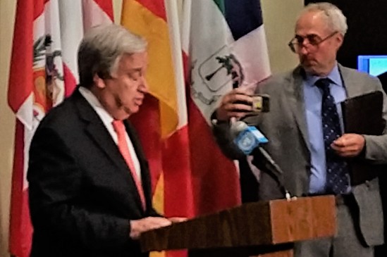World is in the race to escape the devastating climate: Guterres