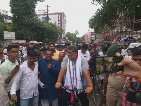Bihar: Chanting of Beti Bachao-Yuva Bachao cycle march
