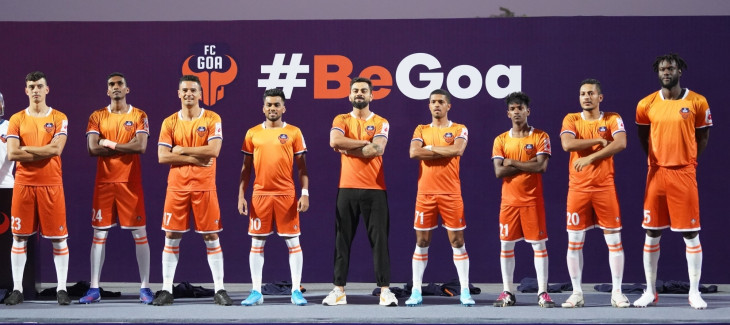 Kohli launched FC Goas new home jersey