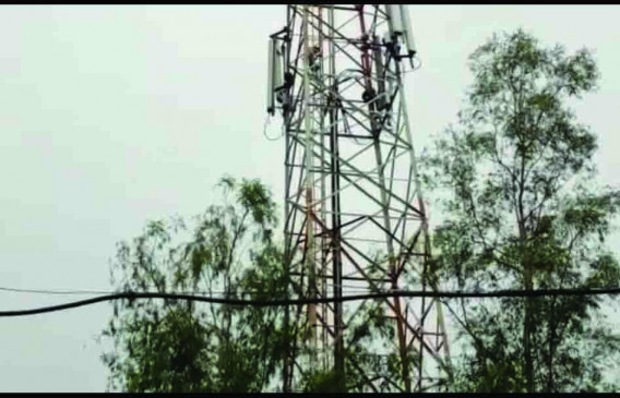 The youth climbed the mobile tower, wanted to share the problem with MLA-TI