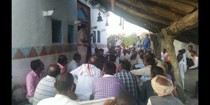 12 गाँवो के ग्रामीणों ने एकजुट होकर लिया नशा मुक्ति का फैसला