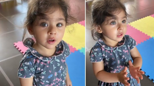 सोहा अली खान की बेटी ने किया गायत्री मंत्रोच्चार, सेलेब्स ने की जमकर तारीफ