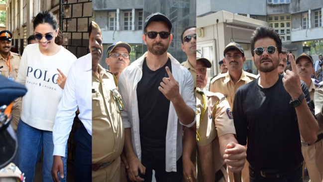 बॉलीबुड सितारों ने किया मतदान, अस्पताल से लौटे अमिताभ नहीं कर सके वोटिंग बॉलीबुड सितारों ने किया मतदान, अस्पताल से लौटे अमिताभ नहीं कर सके वोटिंग
