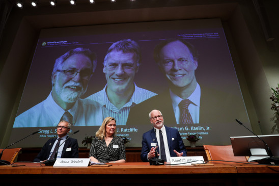  तीन अमेरिकी वैज्ञानिकों को चिकित्सा का नोबेल 