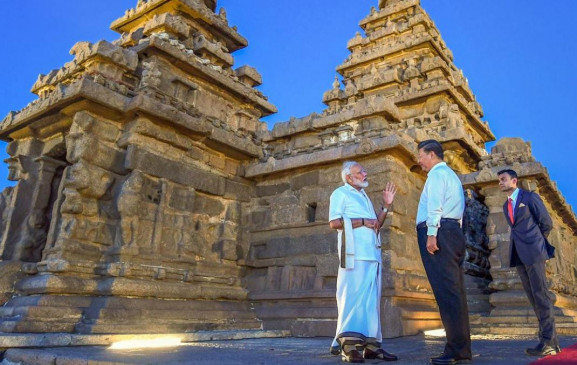 जिनपिंग का भारत दौरा, पीएम मोदी के साथ किया डिनर, व्यापार से लेकर आतंकवाद पर चर्चा जिनपिंग का भारत दौरा, पीएम मोदी के साथ किया डिनर, व्यापार से लेकर आतंकवाद पर चर्चा